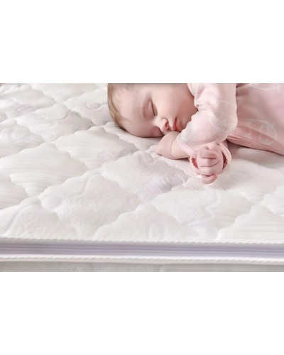 Uşaq üçün döşək Yataş Milky Comfy DHT, 60x120 sm, ağ