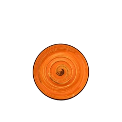 Блюдце Wilmax Spiral WL‑669339/A, круглая, 16 см, фарфор, оранжевое Блюдце Wilmax Spiral WL‑669339/A, круглая, 16 см, фарфор, оранжевое