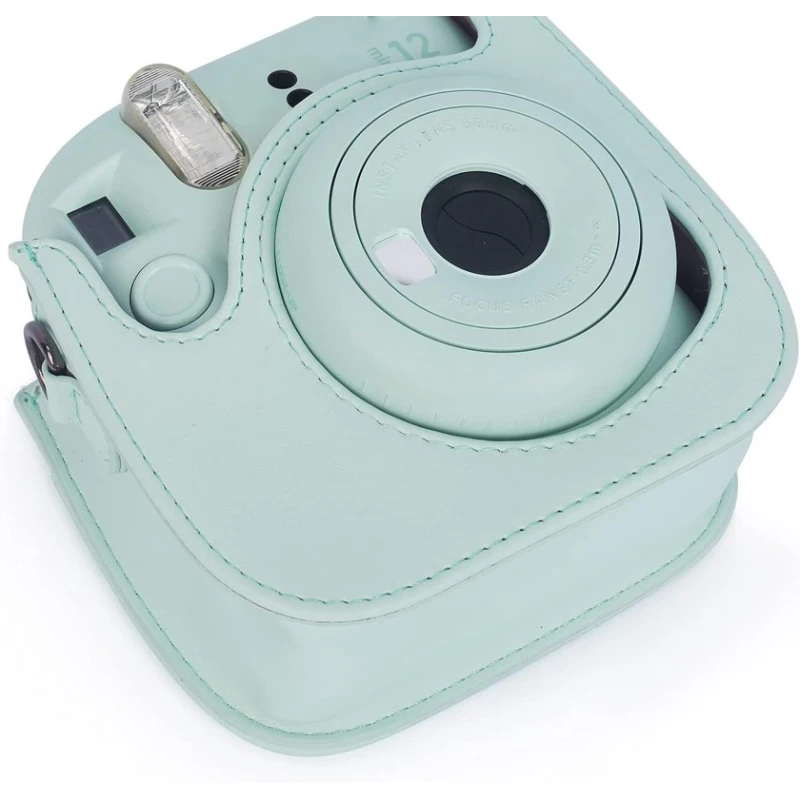 Чехол для фотоаппарата Fujifilm Instax Mini 12 Mint Green Чехол для фотоаппарата Fujifilm Instax Mini 12 Mint Green