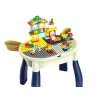 Детский игровой стол Block Table 6in1 M6692, со стулом, 109 деталей, 3+ лет
