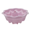 Форма для кекса YH402, силикон, розовая, 27 см