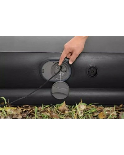 Şişmə döşək Bestway, 203x152x36 sm, 671BU, quraşdırılmış nasos, elektrik, flok, 300 kq