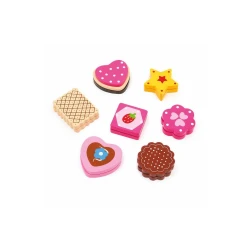 Taxta oyuncaq Addo Play Ltd Box of Biscuits 200523, 7 hissə