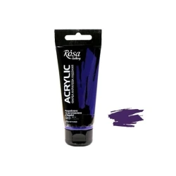 Акриловая краска художественная Rosa Gallery 649, фиолетовый, 60 мл Акриловая краска художественная Rosa Gallery 649, фиолетовый, 60 мл