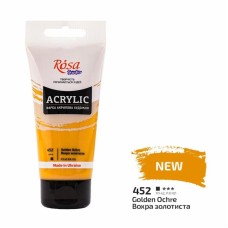 Akril boya Rosa Studio 452 Golden Ochre, 75 ml