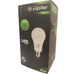 Светодиодная лампа Yupiter 15 Вт 6500 К белый e27