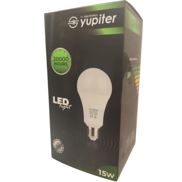 Led Lampa Yupiter 15Watt 6500k ag e27