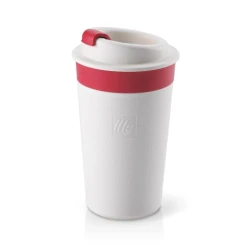 Термокружка Illy Travel Mug 24509, белая, 350 мл Термокружка Illy Travel Mug 24509, белая, 350 мл