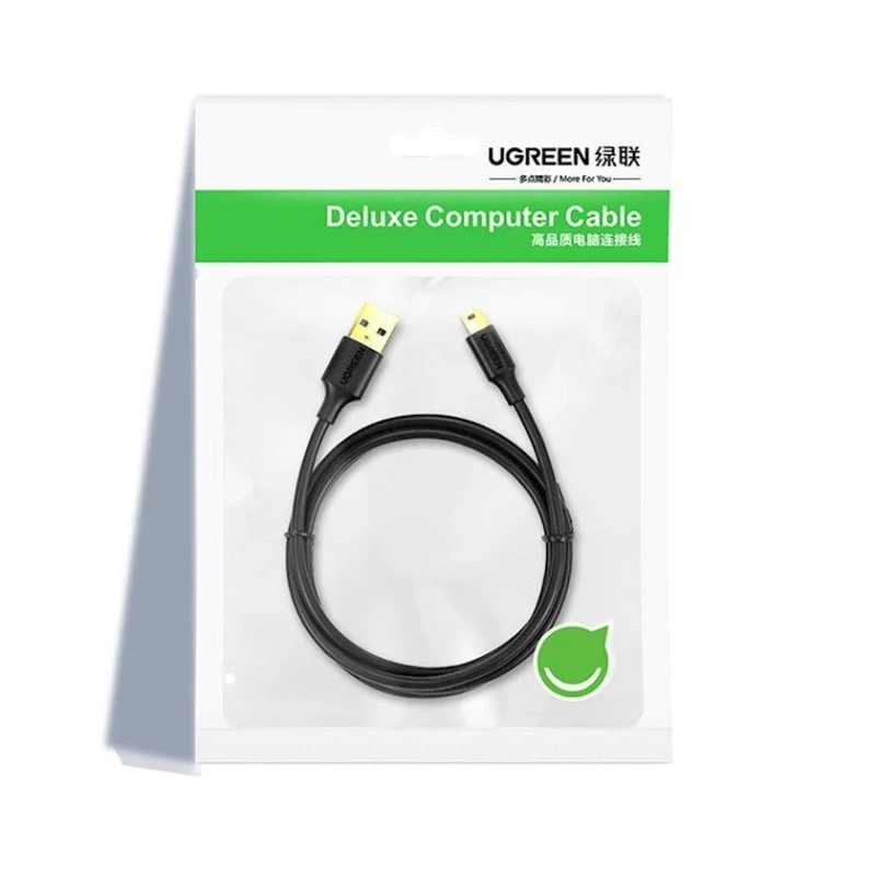 Кабель Ugreen US132 USB-А to Mini USB, 0.5 м Кабель Ugreen US132 USB-А to Mini USB, 0.5 м
