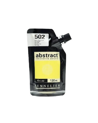 Akril boya Sennelier Abstract 502 Fluo Yellow, 120 ml