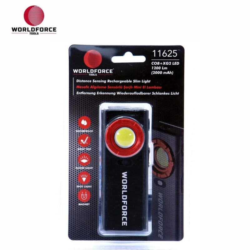 Фонарь Worldforce 11625, 2000 мАч, 1200 лм