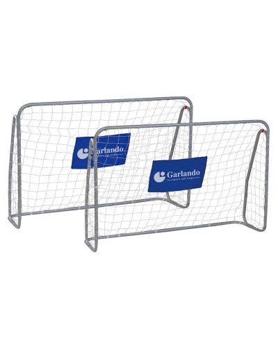 Futbol qapıları Garlando POR-14, boz, 215x152x73 sm