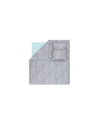 Yataq dəsti Yataş Minu, yorğan üzü 200x220 sm, mələfə 240x260 sm, yastıq üzü 50x70 sm 2 əd, avro, pambıq, Kül Moru