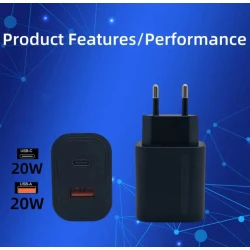 Enerji toplama cihazı Fast Charge 40W USB-A - Type-C