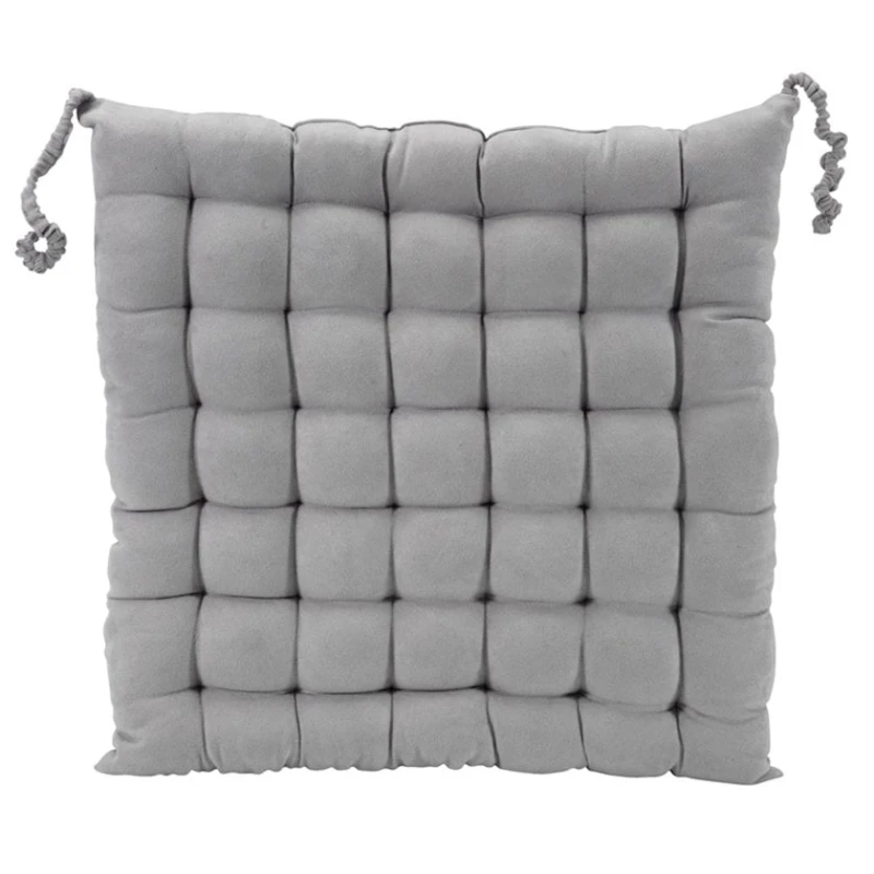 Подушка для стула JYSK Anten 43x43x5 см, полиэстер, стеганый, серый Подушка для стула JYSK Anten 43x43x5 см, полиэстер, стеганый, серый