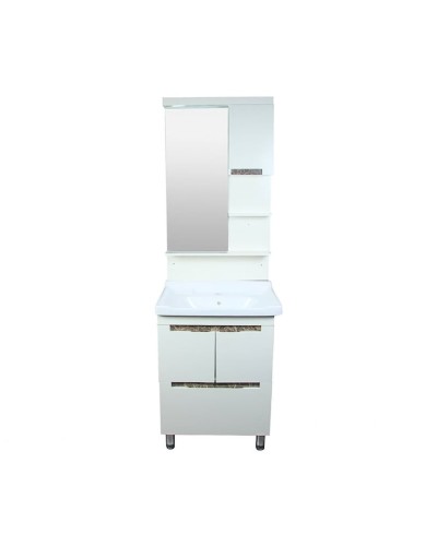 Çanaqlı tumba Gold Banyo 7600, plastik/keramika, 60 sm