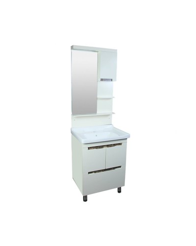Çanaqlı tumba Gold Banyo 7600, plastik/keramika, 60 sm