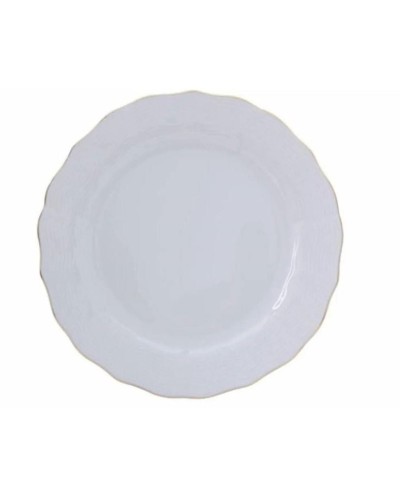 Nahar dəsti Porland Wavy 04POR033446, 60 parça, 12 nəfərlik, farfor, ağ
