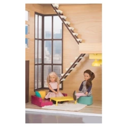 Набор мебели для кукол Lori Мебель для гостиной, пластик/текстиль, 3+, разноцветный Набор мебели для кукол Lori Мебель для гостиной, пластик/текстиль, 3+, разноцветный