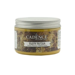 Краска для эффекта патины и ржавчины Cadence Rusty Patina, Oxide Yellow, оксидный жёлтый, 150 мл