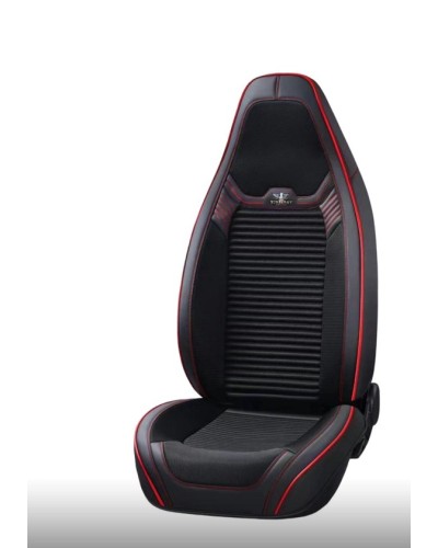Oturacaq üçün çexol Boss PilotK9, qara/qırmızı - PİLOTK9