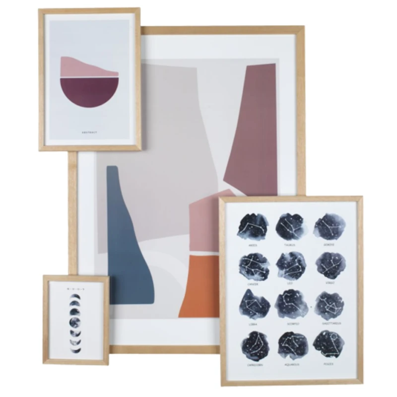 Фоторамка JYSK Tord 30x40 см, бежевая Фоторамка JYSK Tord 30x40 см, бежевая