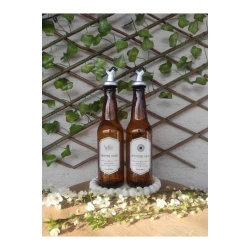 Набор диспенсеров для масла, стекло, коричневые, 2 шт Набор диспенсеров для масла, стекло, коричневые, 2 шт