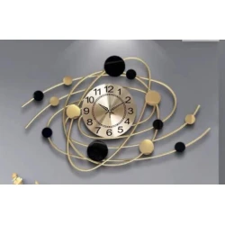 Настенные часы Ареон с золотым декором