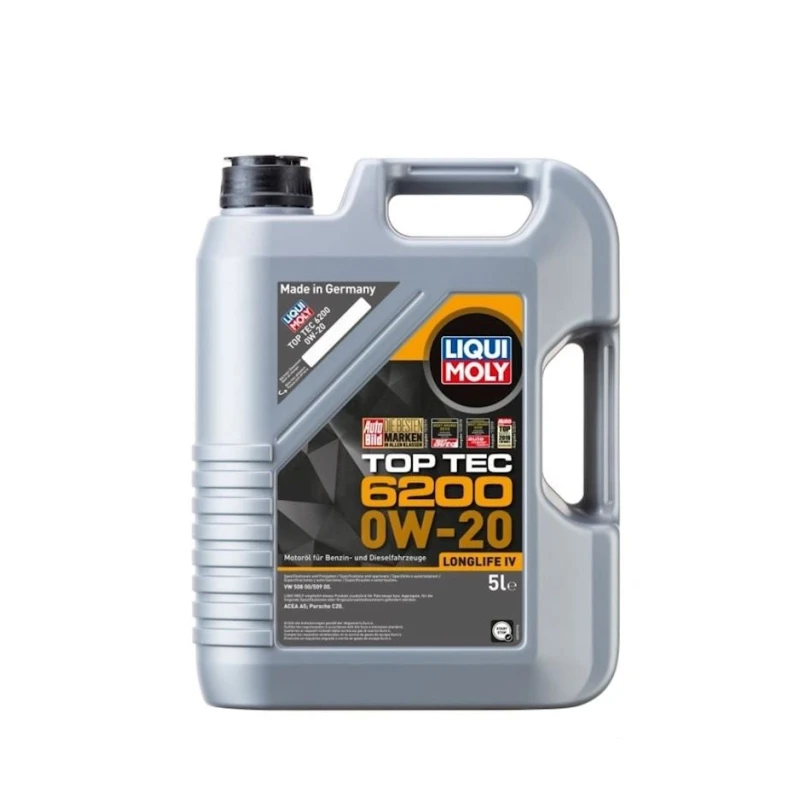 Моторное масло Liqui Moly Top Tec 6200 0W-20, 5 л