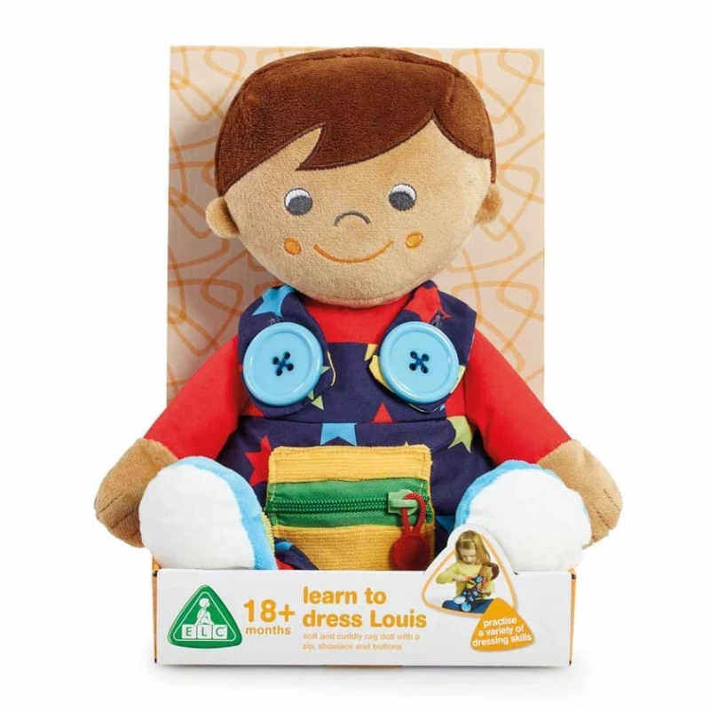 Кукла Addo Learn To Dress Louis, 18+ месяцев