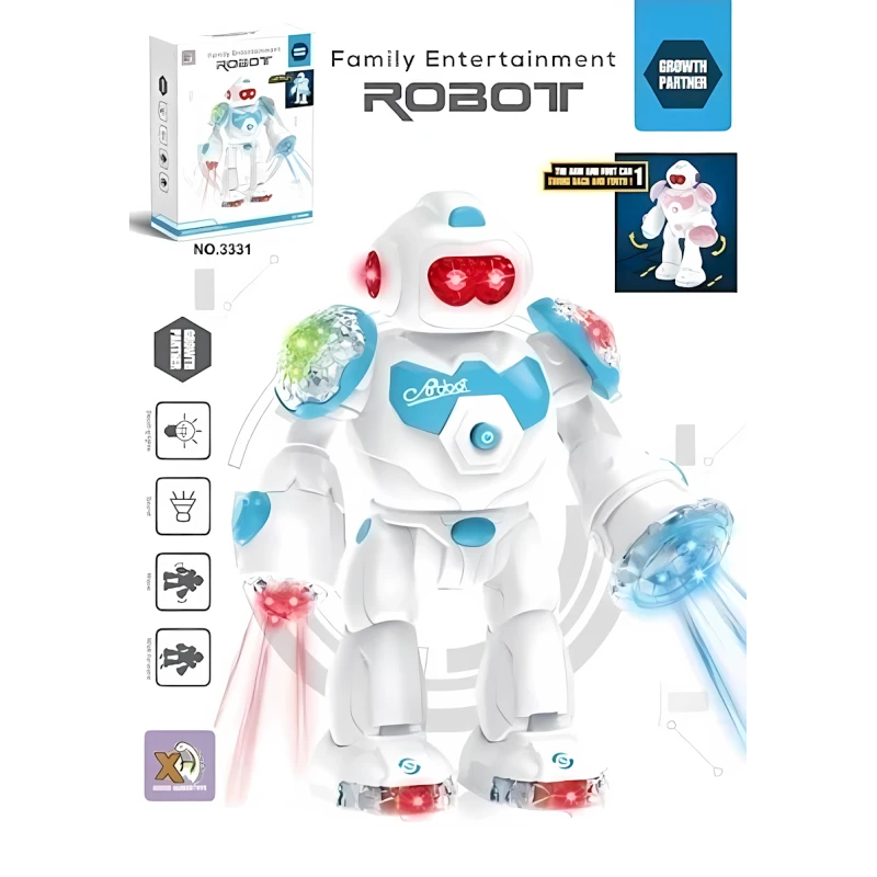 Робот 001, белый, 3+ лет Робот 001, белый, 3+ лет