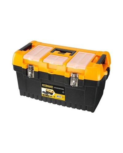 Alətlər üçün qutu Rtrmax RCM013, 320x150x140 mm, plastik, narıncı/qara