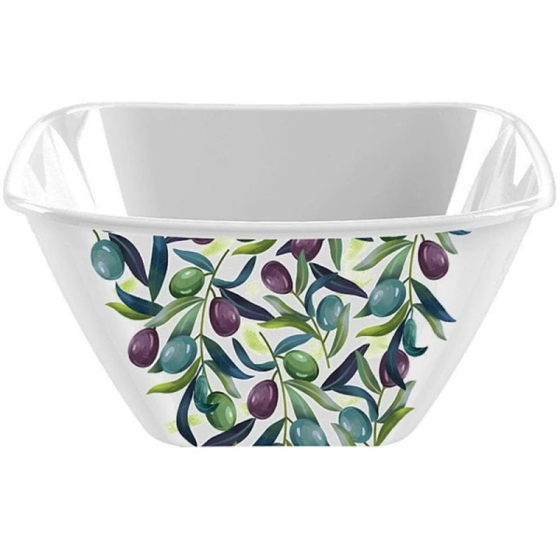 Миска Plast Team Bergamo, 2000 мл, пластик, белый