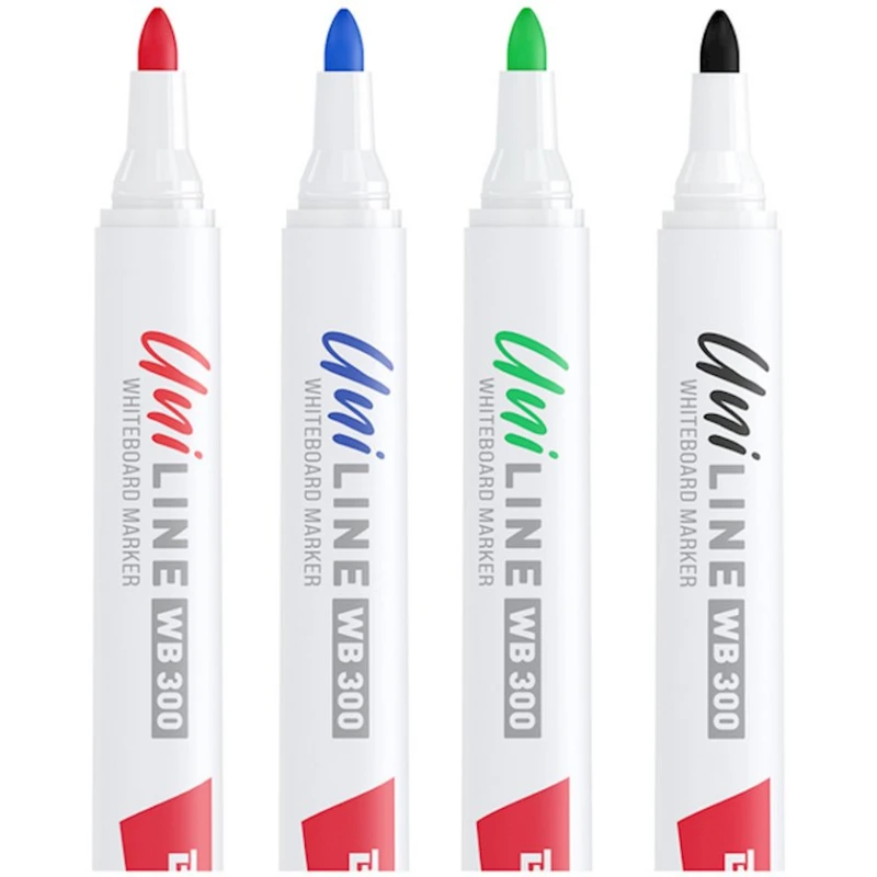 Набор маркеров для белых досок Berlingo Uniline WB300 пулевидный, 3 мм, 4 шт, разные цвета Набор маркеров для белых досок Berlingo Uniline WB300 пулевидный, 3 мм, 4 шт, разные цвета