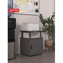 Çarpayıyanı tumba 3563_LETNEWBedTumAnd, LDSP, boz, 61.5x42.6x45 sm