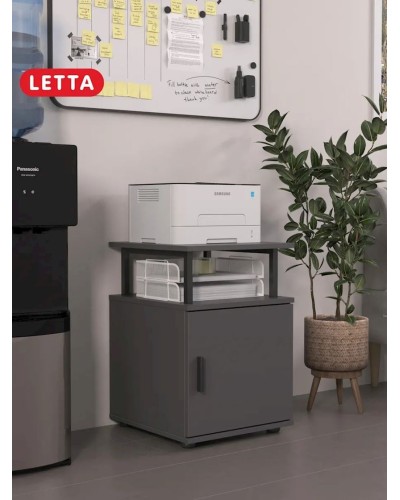 Çarpayıyanı tumba 3563_LETNEWBedTumAnd, LDSP, boz, 61.5x42.6x45 sm