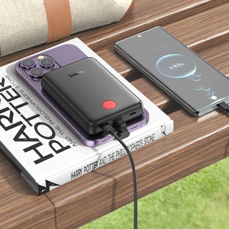 Внешний аккумулятор Hoco J133A 10000 mAh Black Внешний аккумулятор Hoco J133A 10000 mAh Black