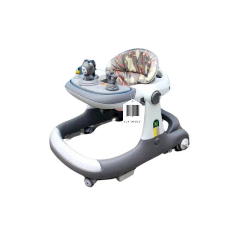 Детские ходунки VL-KIDS-029, 6-12 месяцев, серые