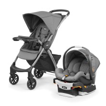 Uşaq arabası Chicco Mini Bravo Plus Slate, qara/boz
