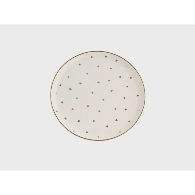 Boşqab Porland Forest, farfor, ağ, 20 sm