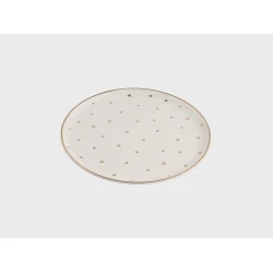 Boşqab Porland Forest, farfor, ağ, 20 sm