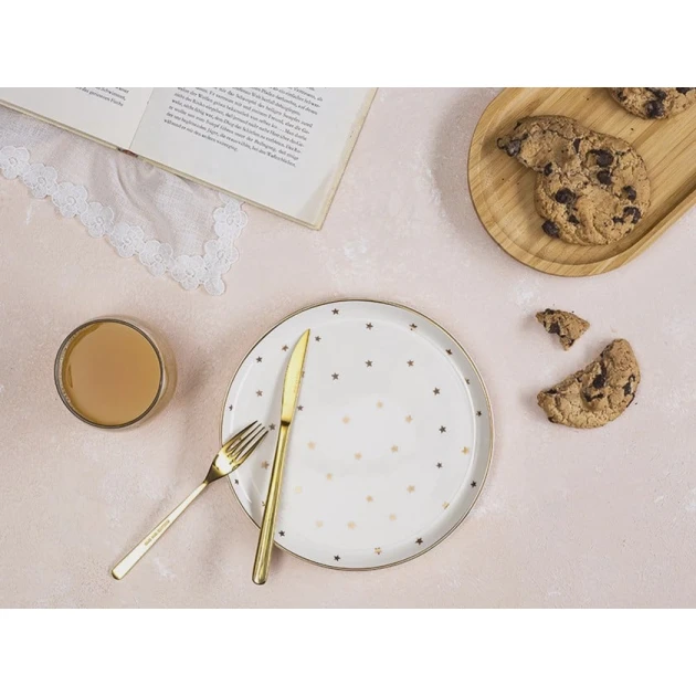 Boşqab Porland Forest, farfor, ağ, 20 sm