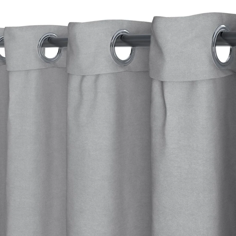 Занавес JYSK Cisteren 1x140x300 см, светло-серый Занавес JYSK Cisteren 1x140x300 см, светло-серый