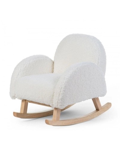 Uşaq üçün kreslo Childhome Teddy, ağ