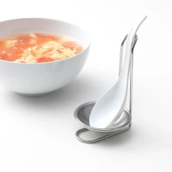 Подставка для ложки Ikea Avslagen, нержавеющая сталь, 10x17 см Подставка для ложки Ikea Avslagen, нержавеющая сталь, 10x17 см