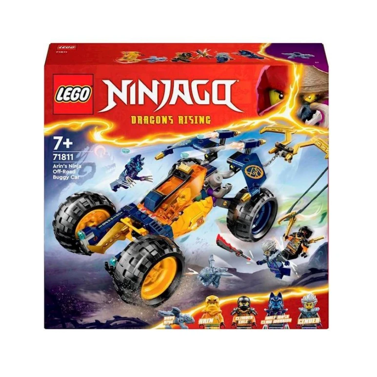 Конструктор Lego Ninjago Arin's Ninja Off-Road Buggy Car 71811, 7+ лет, 267 элементов