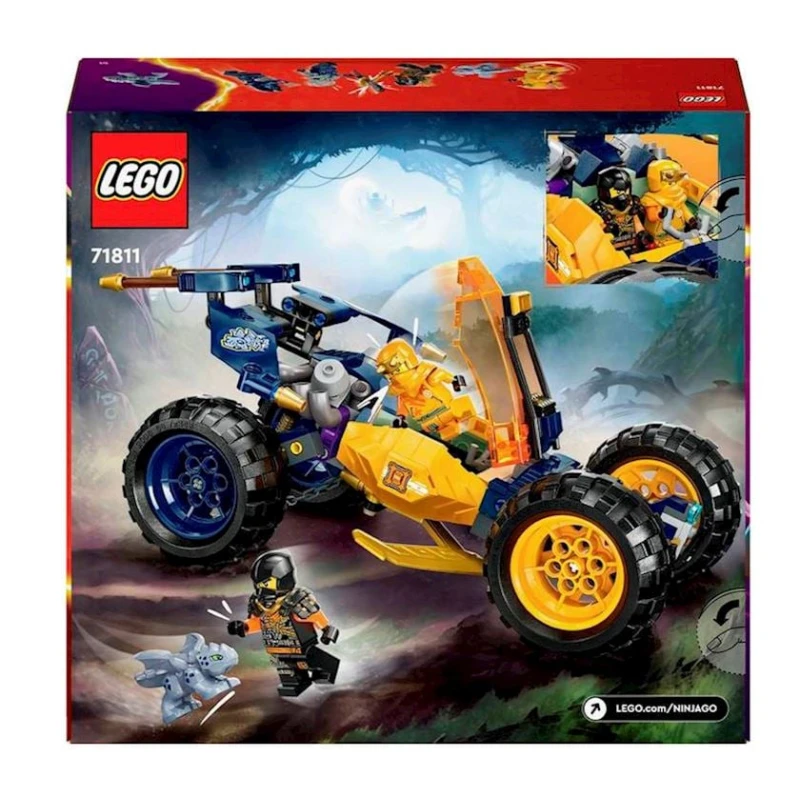 Конструктор Lego Ninjago Arin's Ninja Off-Road Buggy Car 71811, 7+ лет, 267 элементов