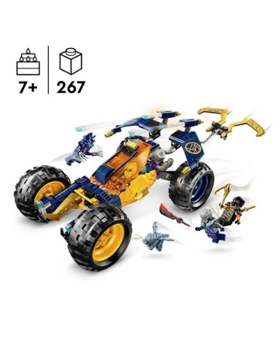 Konstruktor Lego Ninjago Arin's Ninja Off-Road Buggy Car 71811, 7+ yaş, 257 hissə