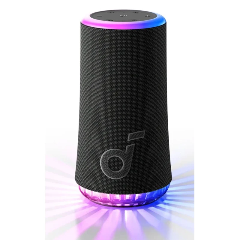 Портативная колонка Anker Soundcore Glow Bluetooth Speaker Black (A3166011)