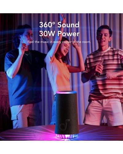 Portativ dinamik Anker Soundcore Glow Bluetooth Speaker Black (A3166011)